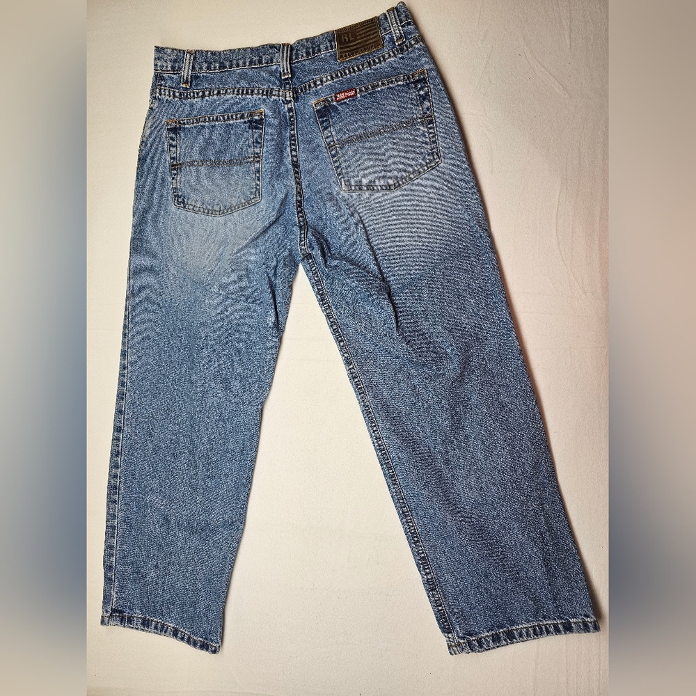 Polo Jeans Co. Ralph Lauren Jeans Light Wash Denim‎ Classic Fit - Picture 2 of 9
